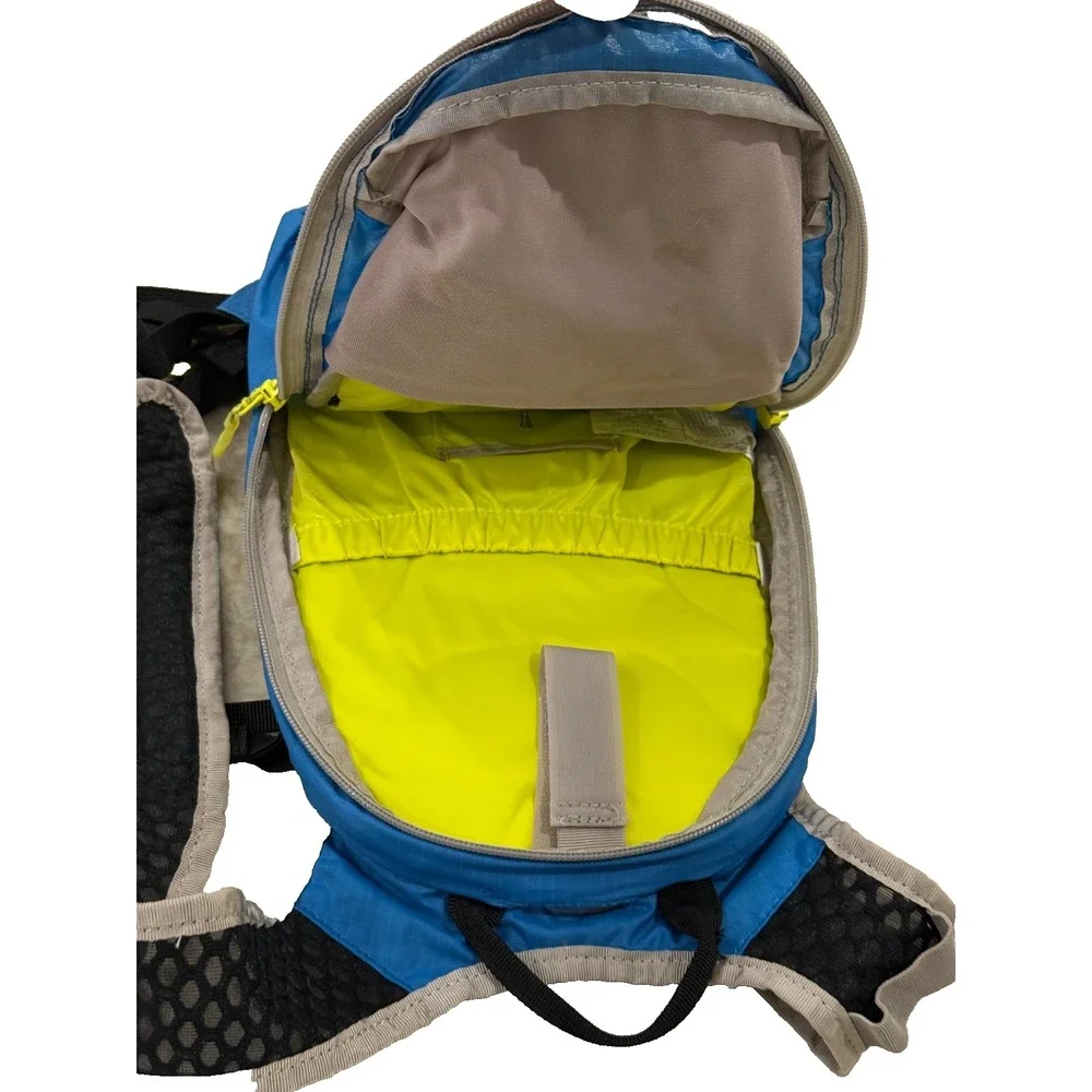 DAKINE Session Hydration Backpack; 8L; Blue/Yellow; Pockets; No Bladder Included
